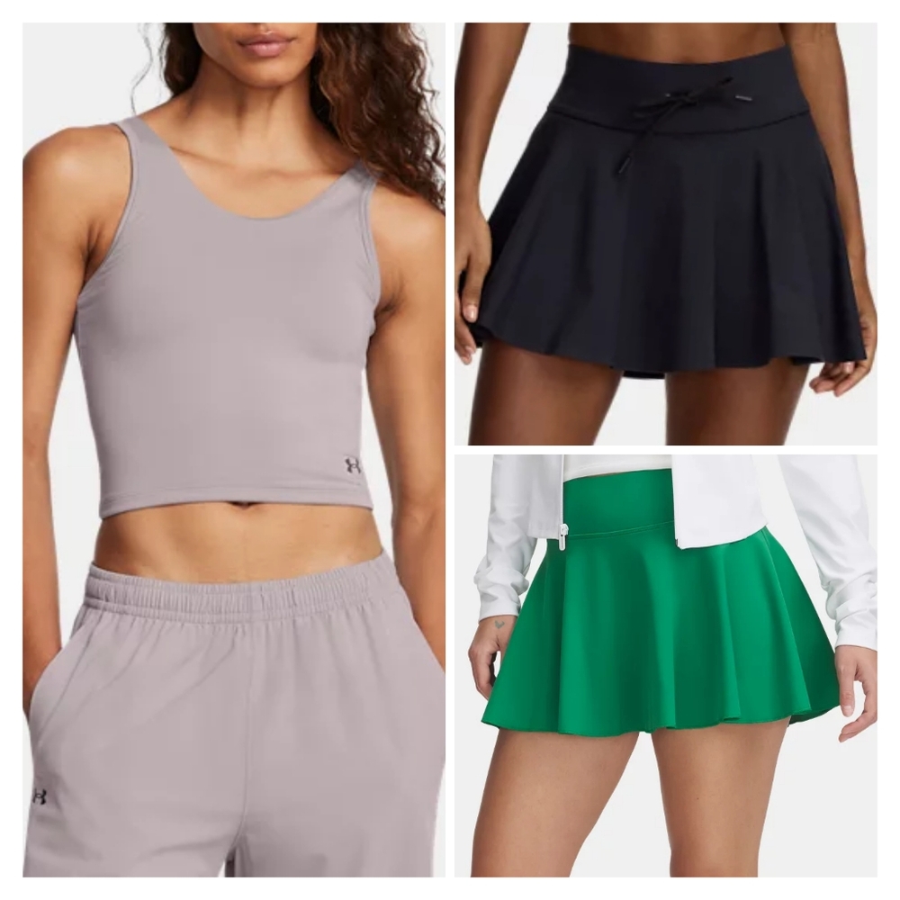 Under Armour Gray Tank and Skort Bundle